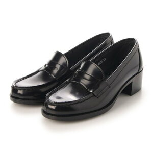 ハルタ HARUTA ヒールアップローファー 3E 4603 (ブラック)