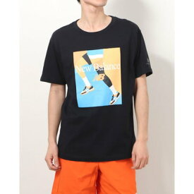 ニューバランス New Balance メンズ 半袖Tシャツ ランショートスリーブTシャツ_ AMT21516 （ブラック）