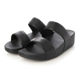 フィットフロップ fitflop LULU LEATHER SLIDES （All Black）