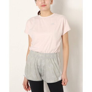 ティゴラ TIGORA レディース 陸上/ランニング 半袖Tシャツ ATHLETICS_ドルマンスリーブTシャツ_UPF50+ TR-3R2372TS (ピンク)