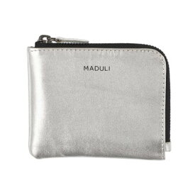 マドゥリ MADULI L字型ジッパーウォレット （SILVER）