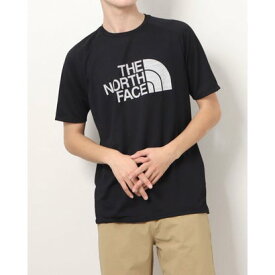 ザ ノース フェイス THE NORTH FACE メンズ 陸上/ランニング 半袖Tシャツ S/S GTD Logo Crew(ショートスリーブGTDロゴクルー) NT12276 （ブラック）