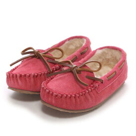 【Kid's】ミネトンカ MINNETONKA CASSIE SLIPPER（Hot Pink）