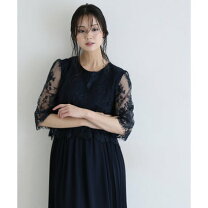 楽天市場】プールヴー ドレス ネイビーの通販