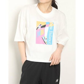 ニューバランス New Balance レディース 半袖Tシャツ ショートスリーブTシャツ_ WT21510 （ホワイト）