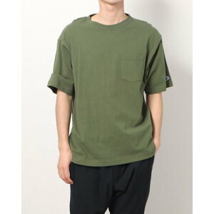 �`�����s�I�� Champion �����Y ����T�V���c SHORT SLEEVE POCKET T-SHIRT_ C8-V320 �i�O���[���j