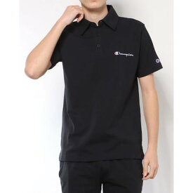 チャンピオン Champion メンズ 半袖ポロシャツ SHORT SLEEVE POLO SHIRT_ C3-P306 （ブラック）