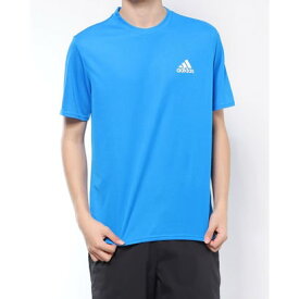アディダス adidas メンズ 半袖機能Tシャツ デザインフォームーブ Tシャツ HF7216 （ブルー）