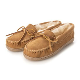 ミネトンカ MINNETONKA SHEEPSKIN HARDSOLE MOC （GOLDEN TAN）