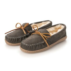 ミネトンカ MINNETONKA SHEEPSKIN HARDSOLE MOC （GREY）