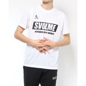 スボルメ SVOLME メンズ サッカー/フットサル 半袖シャツ シンプルロゴプラT 1221-92600 （ホワイト）