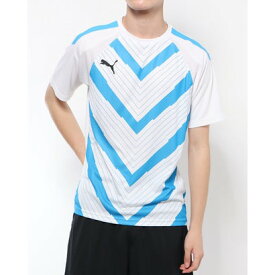 プーマ PUMA メンズ サッカー/フットサル 半袖シャツ TEAMLIGA グラフィック SSシャツ_ 658101 （ホワイト）