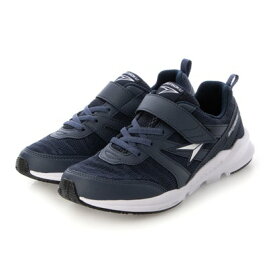 シュンソク 瞬足 キッズスニーカー ワイド設計 （ダークネイビー）