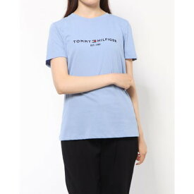 トミー ヒルフィガー TOMMY HILFIGER REGULAR HILFIGER C-NK TEE SS （ネイビー系）