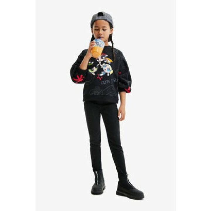 楽天市場】デシグアル Desigual パワーパフ ガールズ スウェットシャツ