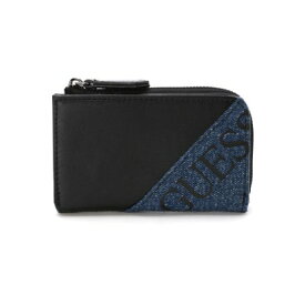 ゲス GUESS GUNISEX Small Zip Around Wallet （BLB）