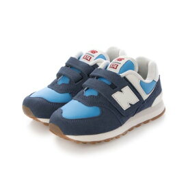 ニューバランス New Balance ジュニア スニーカー 574_ PV574W （ネイビー）