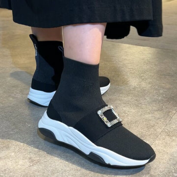 楽天市場】プラスダイアナ ＋diana 【ミドル丈】クリスタルバックル  