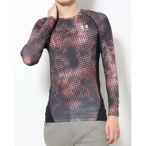 A_[A[}[ UNDER ARMOUR Y tBbglX RvbVCi[ UA HEATGEAR ARMOUR LONG SLEEVE PRINTED SHIRT 1375540