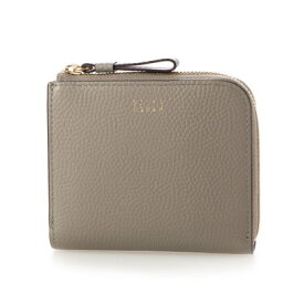 ペレボルサ PELLE BORSA 「フィーネグッズ」L字ファスナーウォレット （トープ）