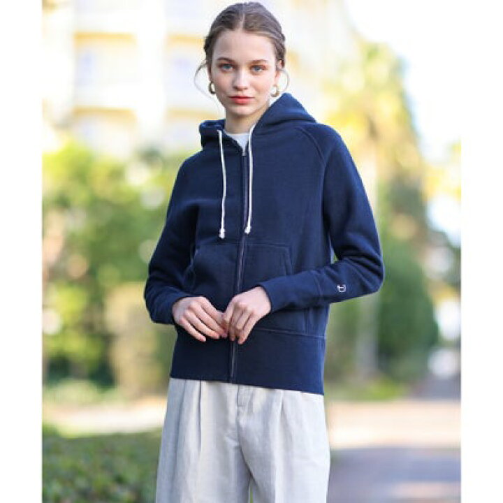 DRESSTERIOR 【新色登場】吊裏毛ライトパーカー ネイビー / 01 - パーカー 