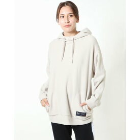 アンダーアーマー UNDER ARMOUR レディース ニットジャケット UA MICRO FLEECE PULL OVER HOODIE 1375927 （ベージュ）