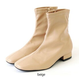 リーカ RiiiKa ストレッチショートブーツ （beige）