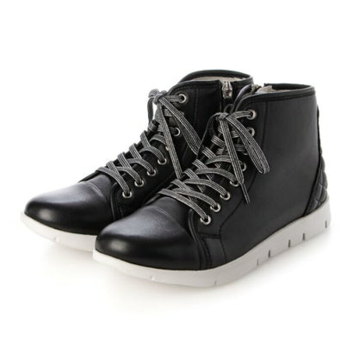 楽天市場】フィットジョイ FITJOY 軽量ハイカットスニーカー （BLK/GRY 