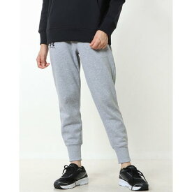 アンダーアーマー UNDER ARMOUR レディース スウェットロングパンツ UA RIVAL FLEECE JOGGERS 1356416 （グレー）