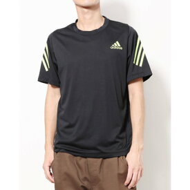 アディダス adidas メンズ 半袖機能Tシャツ TRAIN アイコン 半袖Tシャツ HC2760 （ブラック）