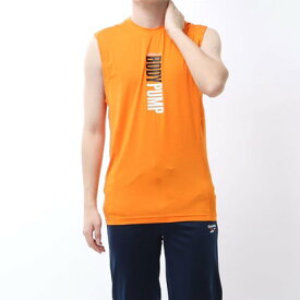 レズミルズR ボディポンプR マッスル タンクトップ / Les MillsR BodyPumpR Muscle Tank Top （ハイビズオレンジ）