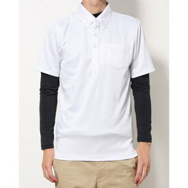 イグニオ IGNIO メンズ ゴルフ セットシャツ ジャカードセットシャツ IG-1L1502B2P （ホワイト）