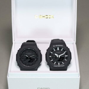 Pair Model / GA-2100-1A1JF × GA-2100-1AJF / G�V���b�N �i�u���b�N×�z���C�g�j