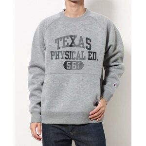 �`�����s�I�� Champion �����Y �j�b�g�W���P�b�g TECH WEAVE 3LS CREW NECK SWEATSHIRT_ C8-WS004 �i�O���[�j