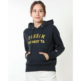 チャンピオン Champion レディース スウェットパーカー HOODED SWEATSHIRT_ CW-W109 （ネイビー）