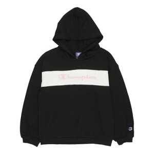 チャンピオン Champion レディース スウェットパーカー チャンピオン スウェットパーカー_Champion HOODED SWEATSHIRT CK-WS107 (ブラック)