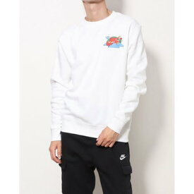 ナイキ NIKE メンズ スウェットトレーナー ナイキ NSW スウッシュ スピリット フリース L/S クルー DX6515100 （ホワイト）