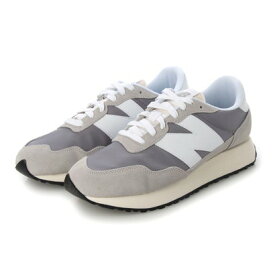 ニューバランス New Balance MS237 スニーカー 厚底 （グレー×ホワイト）