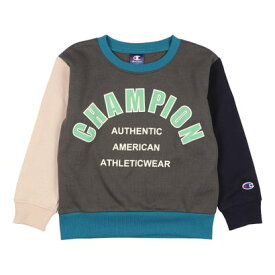 チャンピオン Champion ジュニア スウェットトレーナー チャンピオン スウェットトレーナー_Champion CREW NECK SWEAT CK-W009 （グレー）