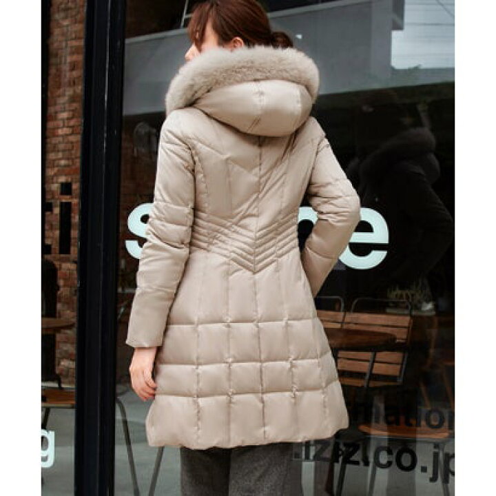 楽天市場】ルイルエブティック RUIRUE BOUTIQUE フォックスファー付き 