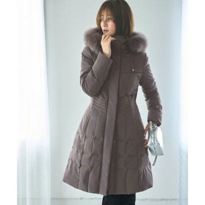 楽天市場】ルイルエブティック RUIRUE BOUTIQUE フォックスファー付き 