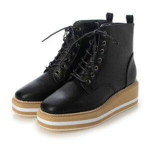 �V�b�N�X CHICS ����E�F�b�W�\�[�����[�X�A�b�v�V���[�g�u�[�c �iBLK�j