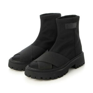 ヨースケ YOSUKE 防水生地ショートブーツ (ブラックコンビ)