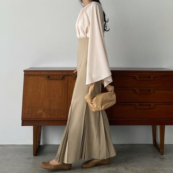 楽天市場】ルエレ Louere ハイウエストプリーツマーメイドスカート  