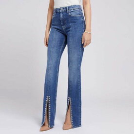 ゲス GUESS 80S Straight Split Jeans （ENLI） デニムパンツ ジーンズ レディース