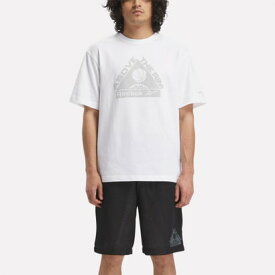 バスケットボール アート グラフィック Tシャツ / BB ATR GRAPHIC TEE （ホワイト）