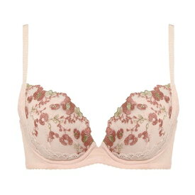アモスタイル バイ トリンプ AMOSTYLE BY Triumph きゅっと寄せブラ フローラルレオパード 1411 E-Gカップ （ピンク）