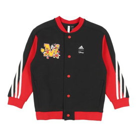 アディダス adidas ジュニア スウェットフルジップ LK DISNEY_ミッキーマウス トラックトップ HR9481 （ブラック）