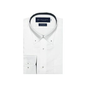 トーキョーシャツ TOKYO SHIRTS 【超形態安定】 ボタンダウンカラー 長袖 形態安定 ワイシャツ 綿100% （ホワイト）
