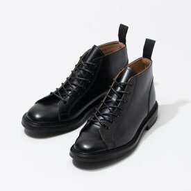 トリッカーズ Tricker's レースアップブーツ ETHAN 6077 （BLACK）